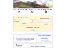 Tablet Screenshot of biblioteca.eoidegranada.org